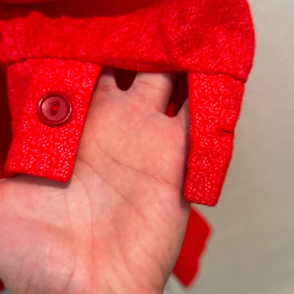 Vintage orange Wrap Dress - Picture 5 of 8